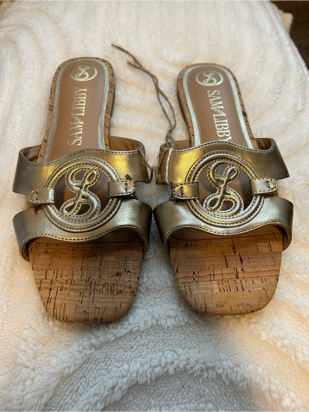 Sam & Libby slide sandals NWT